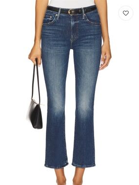 MOTHER The Insider Ankle Heirloom Wash Bootcut Jeans